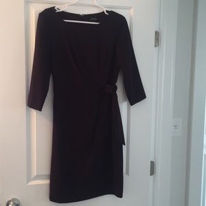 Tahari Faux Tie wrap dress